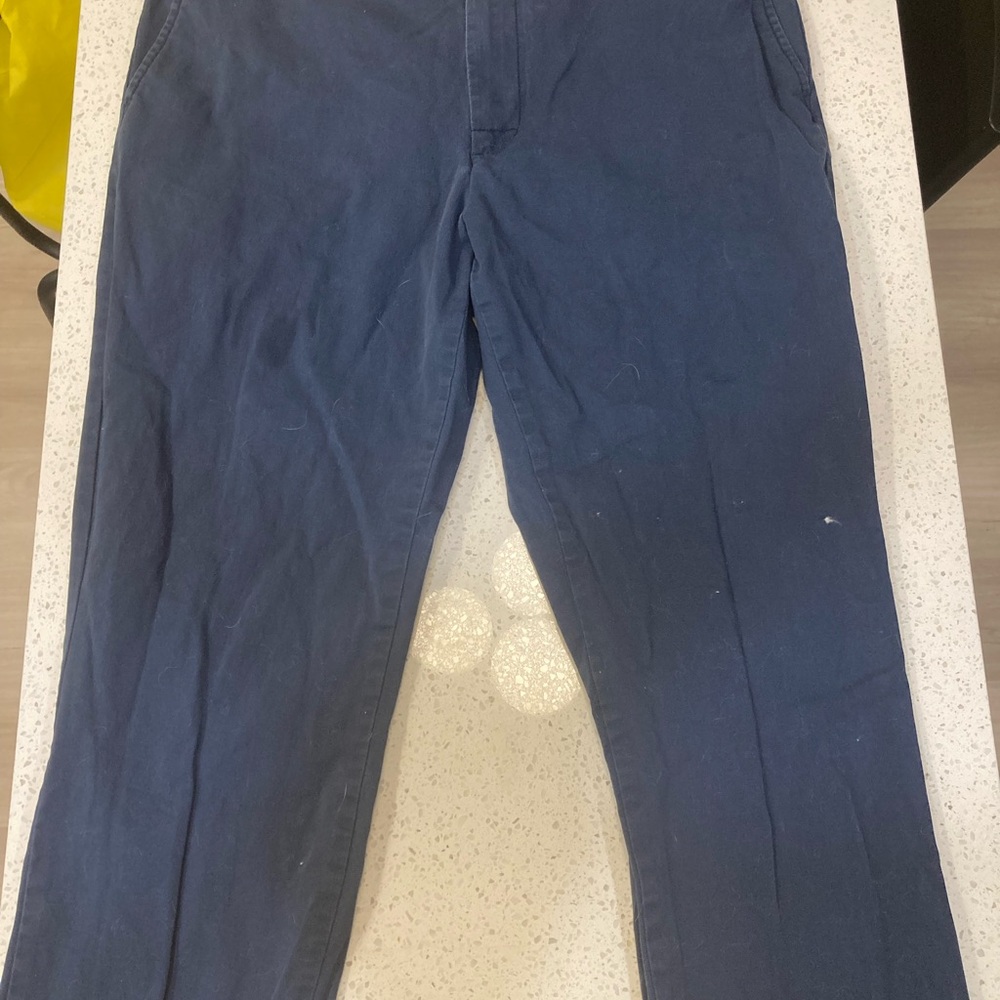 Izod Men's Dark Blue Chinos